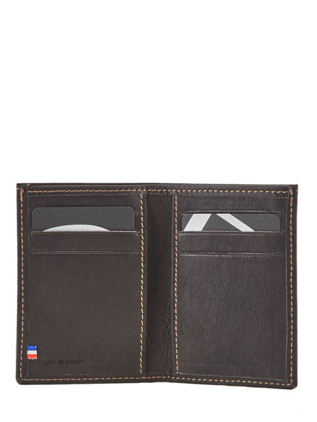 Card Holder Oil Leather Etrier Brown oil EOIL013 other view 1