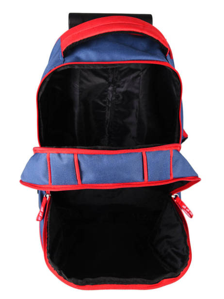 Wheeled Backpack 2 Compartments Federat. france football Blue equipe de france 203X204R other view 3