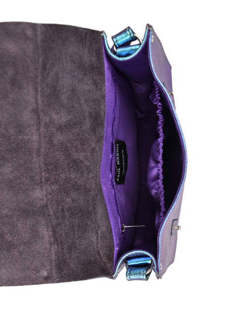 Leather L'indispensable Scarabee Crossbody Bag Paul marius Multicolor scarabee INDISSCA other view 4
