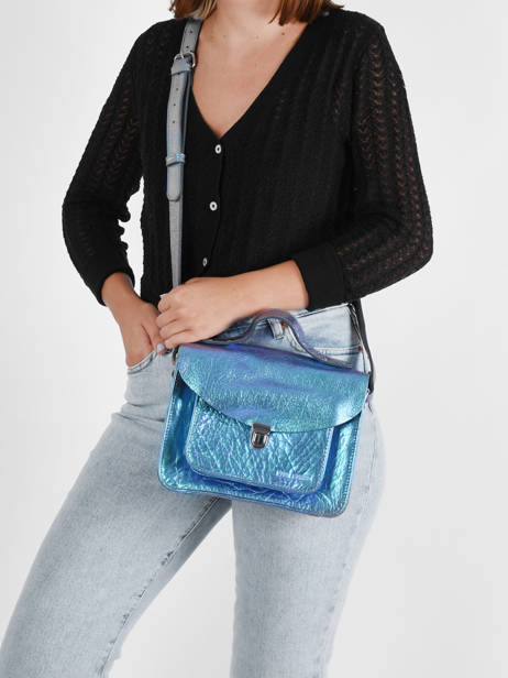 Leather Mlle George Scarabee Crossbody Bag Paul marius Multicolor scarabee GEORGSCA other view 2