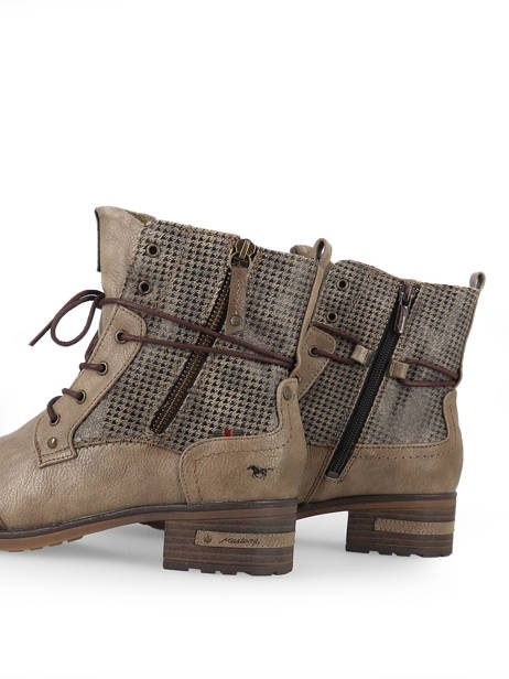 Bottines Mustang Beige accessoires 1229510 other view 2