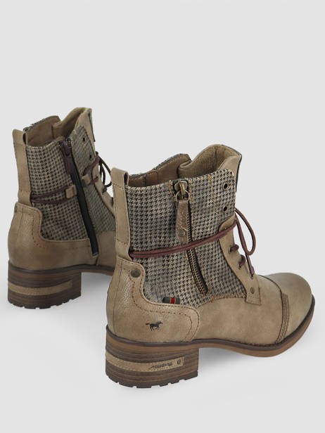 Bottines Mustang Beige accessoires 1229510 other view 4