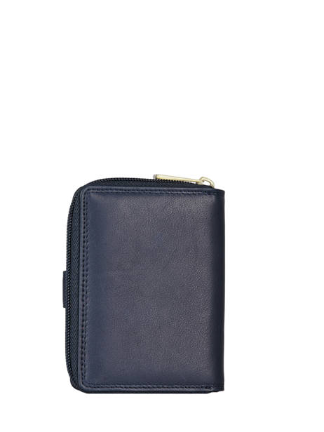 Portefeuille Cuir Katana Bleu marina 753052 vue secondaire 2