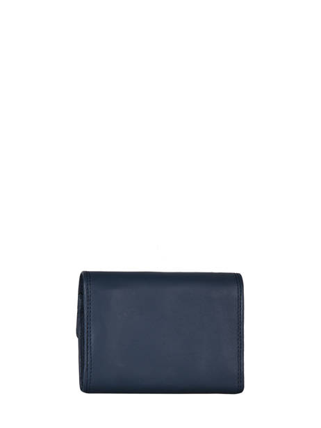 Coin Purse Leather Katana Blue marina 753058 other view 2