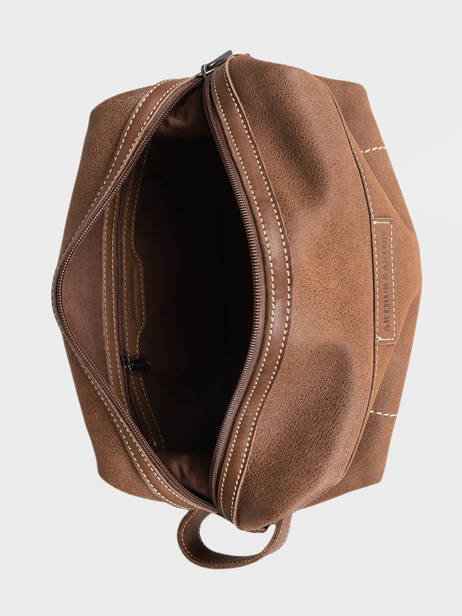 Leather Joseph Toiletry Bag Arthur & aston Brown marco 17 other view 1