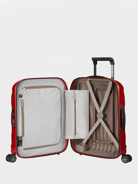Cabin Luggage Samsonite Red c-lite CS2002 other view 2