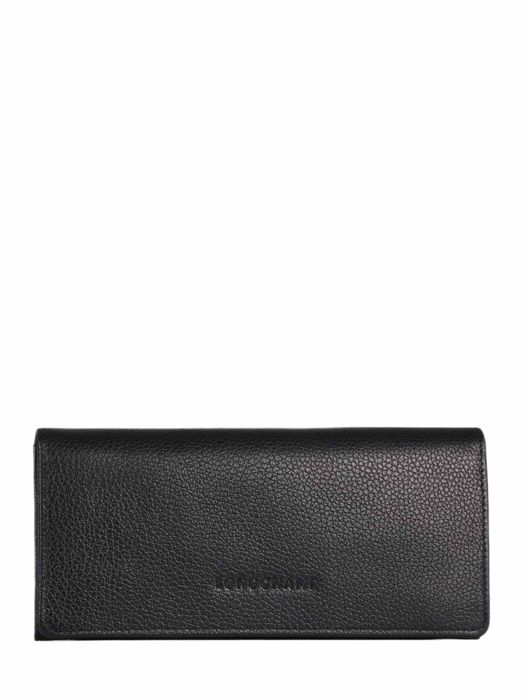 Longchamp Le foulonné Portefeuilles Noir