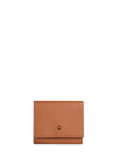 Leather Wallet Madras Etrier Brown madras EMAD097