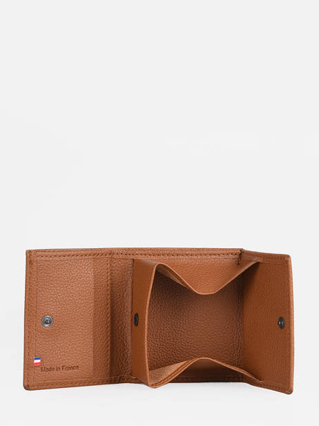 Leather Wallet Madras Etrier Brown madras EMAD097 other view 1