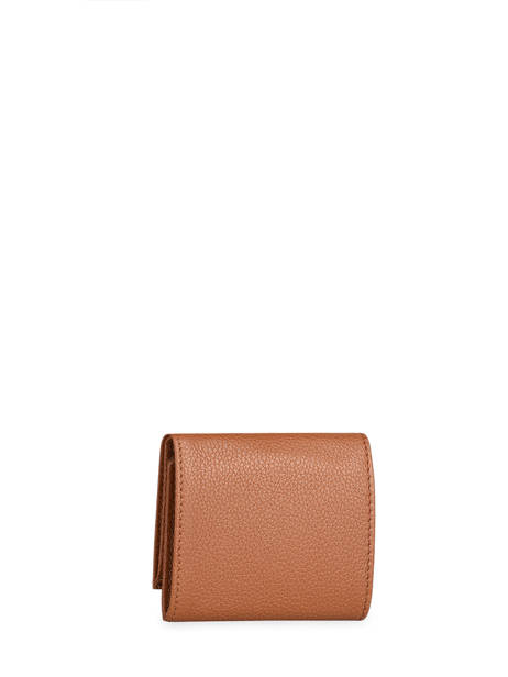 Leather Wallet Madras Etrier Brown madras EMAD097 other view 2