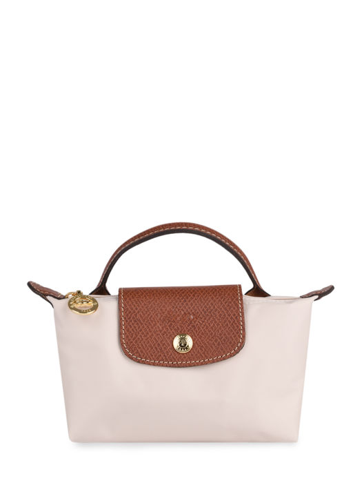 Longchamp Le pliage original Clutch / cosmetic case White