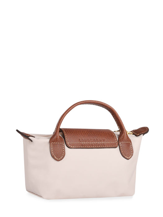 Longchamp Le pliage original Clutch / cosmetic case White
