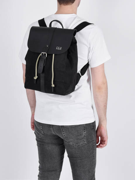 Backpack 1 Compartment + 13'' Pc Fitz and huxley equinoxe M other view 2