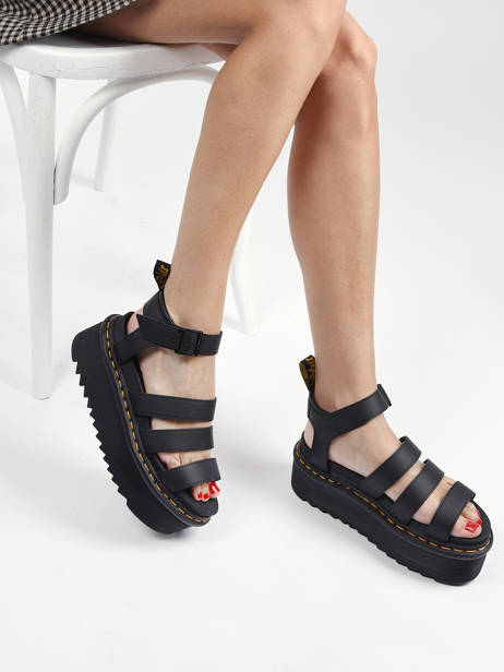 Leather Platform Sandals Blaire Quad Hydro Dr martens accessoires 27296001 other view 2