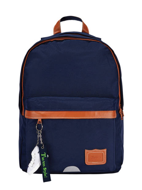 2-compartment Backpack Tann's Blue les fantaisies g - 22-63111