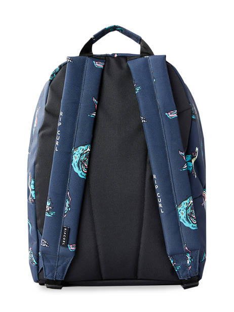 2-compartment  Backpack Rip curl Blue men 11BMBAME other view 3