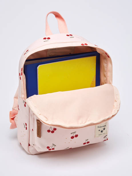 1 Compartment Backpack Kidzroom Pink secret garden 2479 other view 3