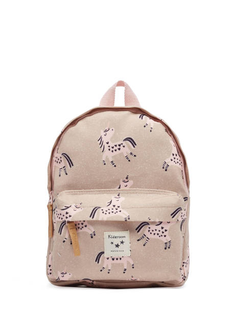 1 Compartment Backpack Kidzroom Brown stories 2446