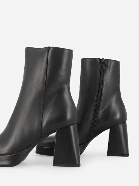 Heeled  Boots In Leather Semerdjian Black accessoires M684M2 other view 1