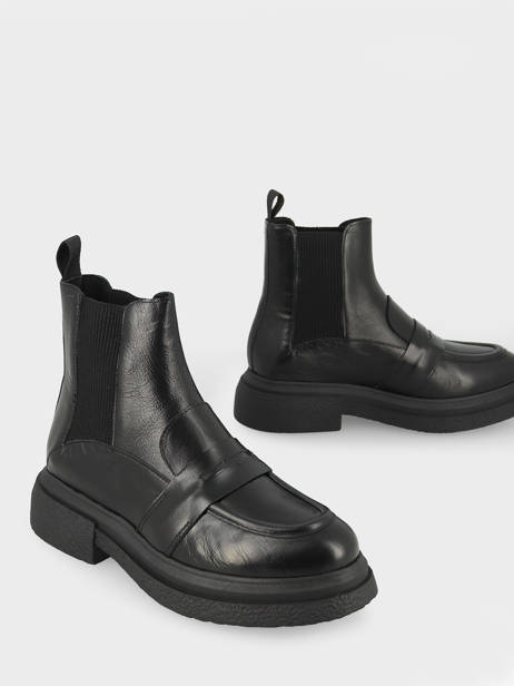 Chelsea Boots In Leather Semerdjian Black accessoires E981E1 other view 2