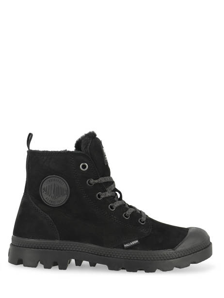 Boots Pampa Hi Zip Wl In Leather Palladium Black accessoires 95982010