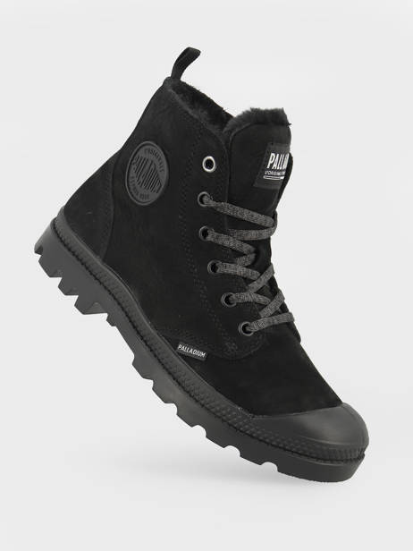 Boots Pampa Hi Zip Wl In Leather Palladium Black accessoires 95982010 other view 1