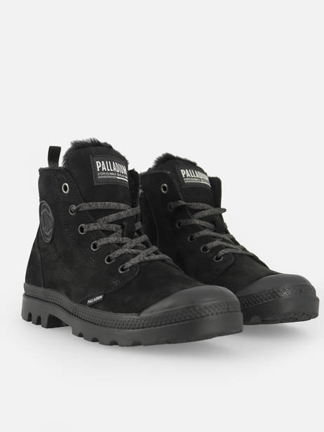 Boots Pampa Hi Zip Wl In Leather Palladium Black accessoires 95982010 other view 3