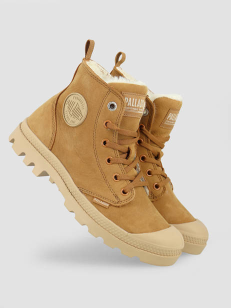 Boots Pampa Hi Zip Wl In Leather Palladium Brown accessoires 95982252 other view 2