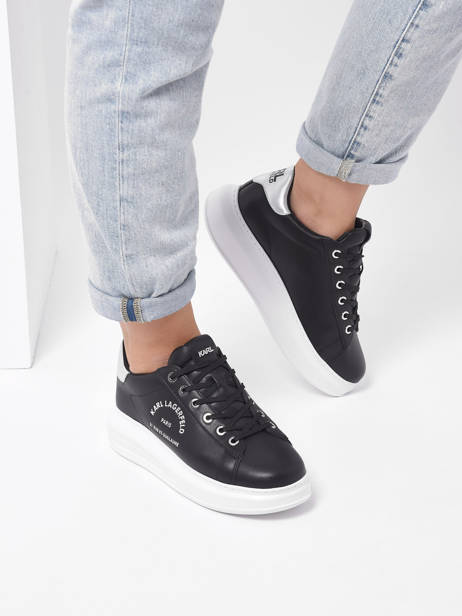 Sneakers Kapri Maison Karl lagerfeld Black accessoires KL62538 other view 2