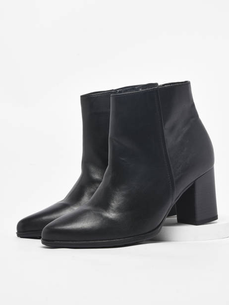 Heeled  Boots In Leather Gabor Black accessoires 57 other view 3