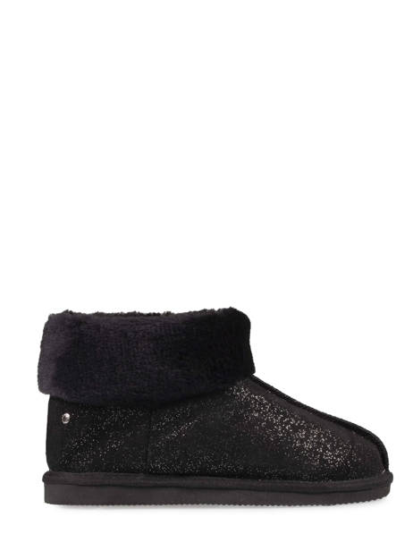Chaussons Isotoner Black accessoires 97307
