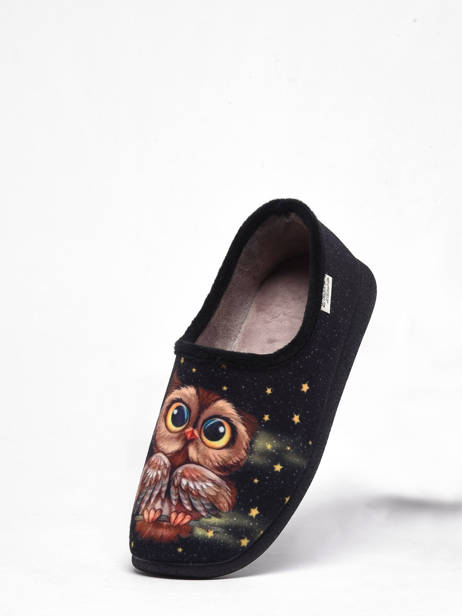 Slippers La maison de l'espadrille Black accessoires 5 other view 1