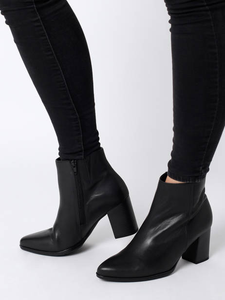 Heeled  Boots In Leather Gabor Black accessoires 57 other view 2