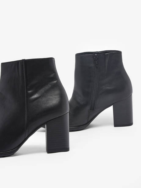 Heeled  Boots In Leather Gabor Black accessoires 57 other view 1