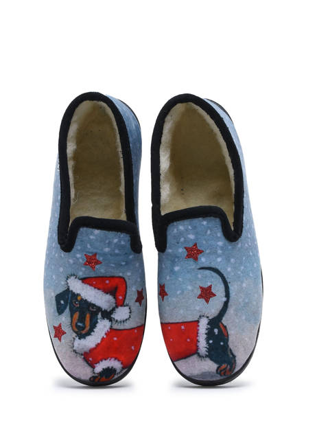 Slippers La maison de l'espadrille Red accessoires N12