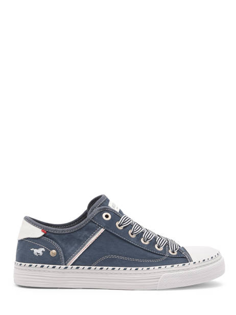 Sneakers  Mustang Bleu accessoires 1376303