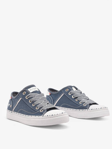 Sneakers  Mustang Bleu accessoires 1376303 vue secondaire 3