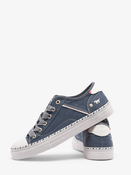 Sneakers  Mustang Bleu accessoires 1376303 vue secondaire 4