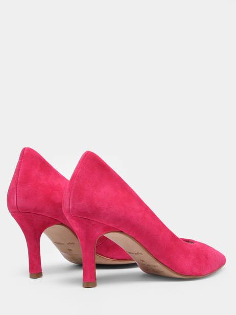 Escarpins Talon Aiguille En Cuir En Cuir Tamaris Rose accessoires 20 vue secondaire 4