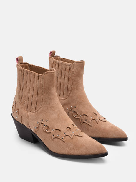 Santiago Boots Tuileries Vanessa wu Beige accessoires BT2490BG other view 3