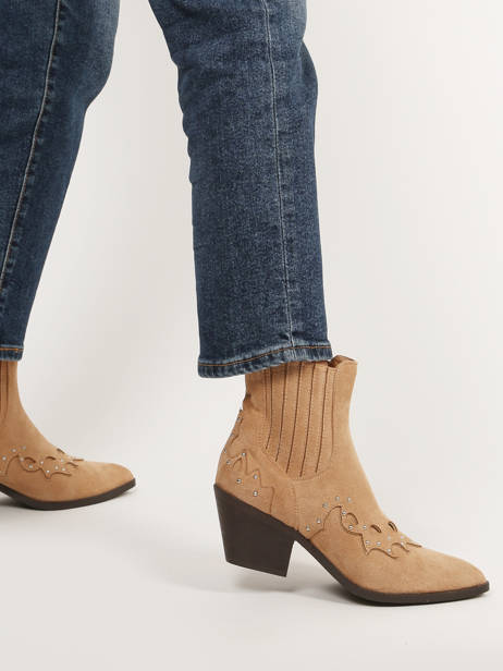 Santiago Boots Tuileries Vanessa wu Beige accessoires BT2490BG other view 2