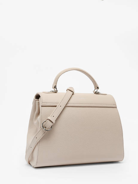 Leather Top Handle Duras Nathan baume Beige ines 1 other view 4