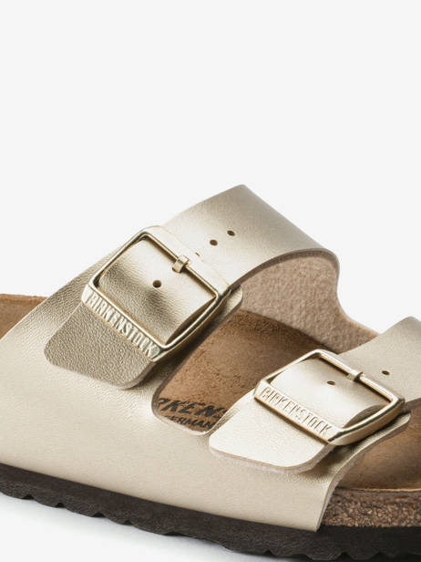 Mules Arizona Birkenstock Or accessoires 1016111 vue secondaire 1