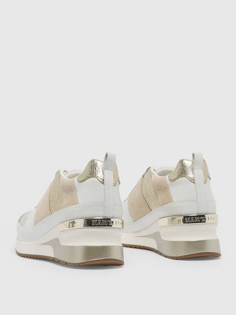 Sneakers Velin En Cuir Mam'zelle Beige accessoires CSIJK64 vue secondaire 4