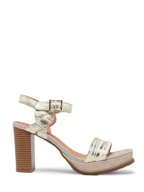 Sandales à Talon Jain En Cuir Mam'zelle Or accessoires CSG1H03
