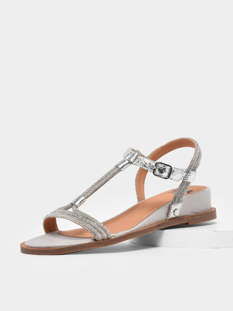Sandales Olgi En Cuir Mam'zelle Argent accessoires CSG2Q24 vue secondaire 1