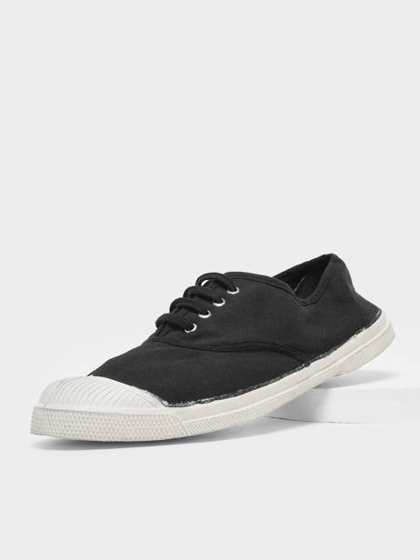 Sneakers Bensimon Noir accessoires F15004 vue secondaire 1