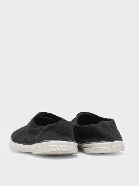 Sneakers Bensimon Noir accessoires F15004 vue secondaire 4