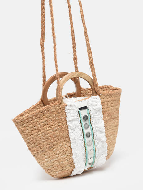 Crossbody Bag Hossa Straw Les tropeziennes Beige hossa TZ02 other view 2