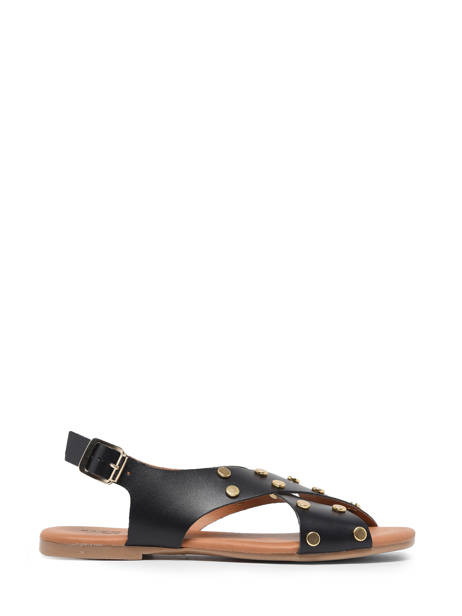 Sandals Kenna In Leather Pieces Black accessoires 17136367